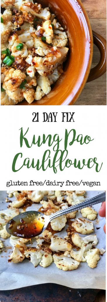 21 Day Fix Kung Pao Cauliflower | Confessions of a Fit Foodie