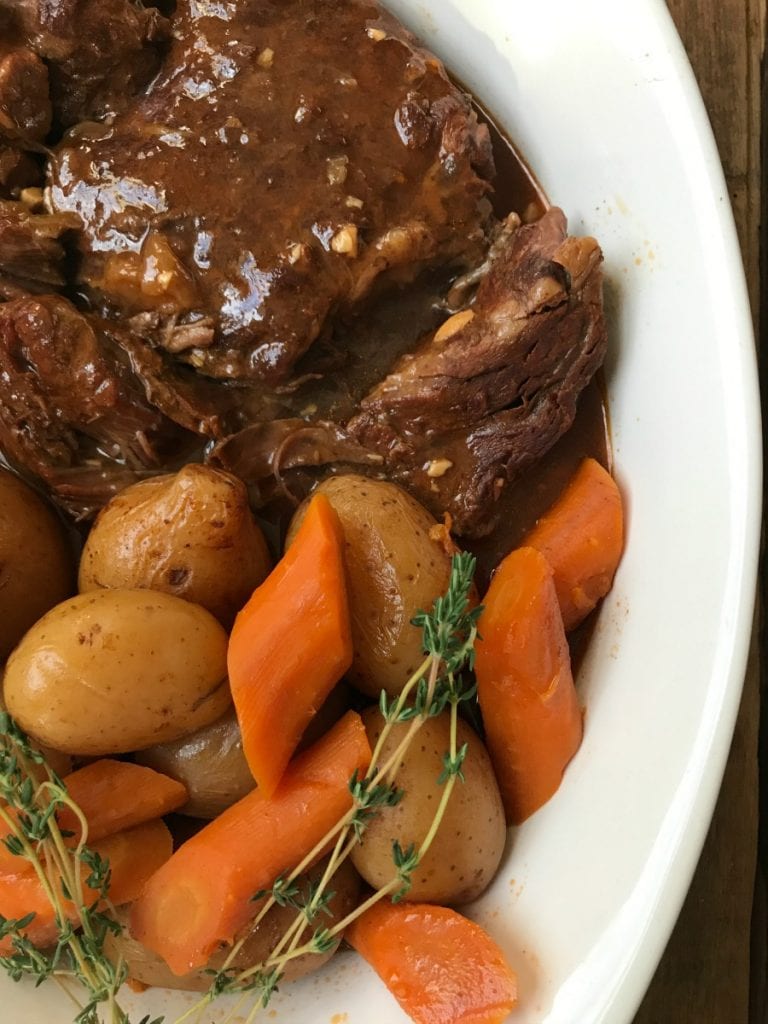 Instant Pot Beef Pot Roast | 21 Day Fix Beef Pot Roast