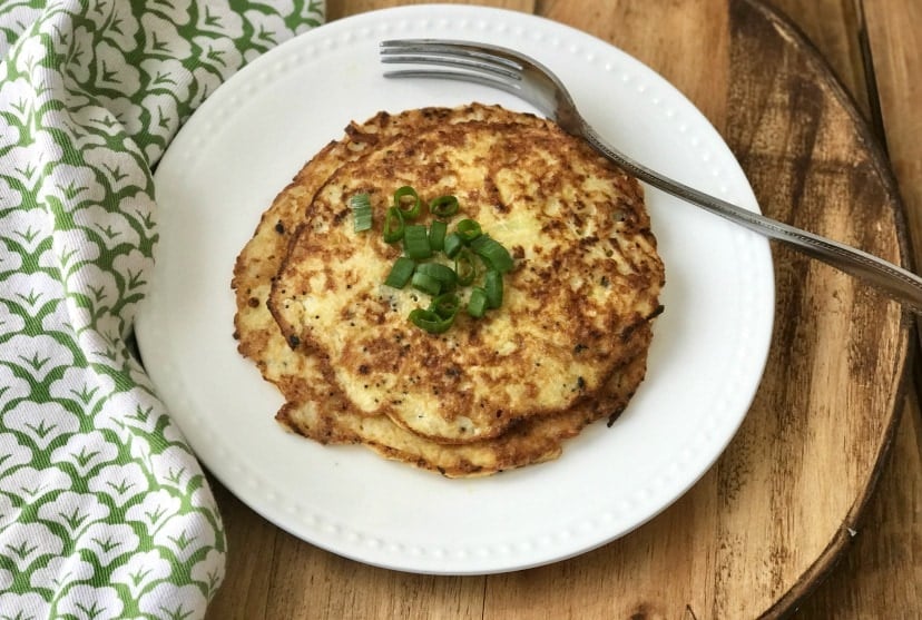 Low Carb Cauliflower Hash Browns | Confessions of a Fit Foodie