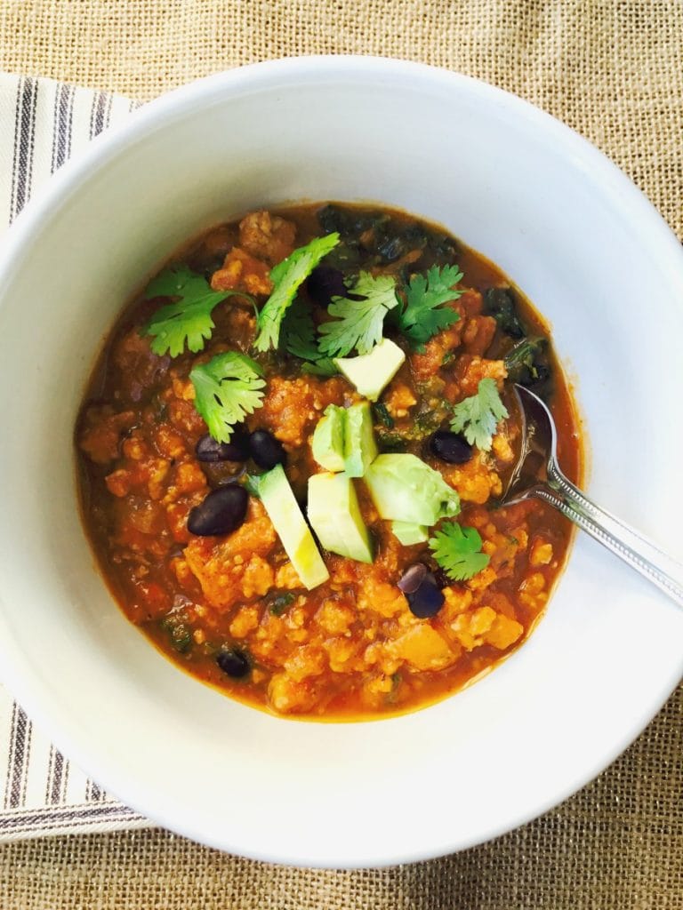 21 Day Fix Sweet Potato Black Bean Chili | Confessions of a Fit Foodie