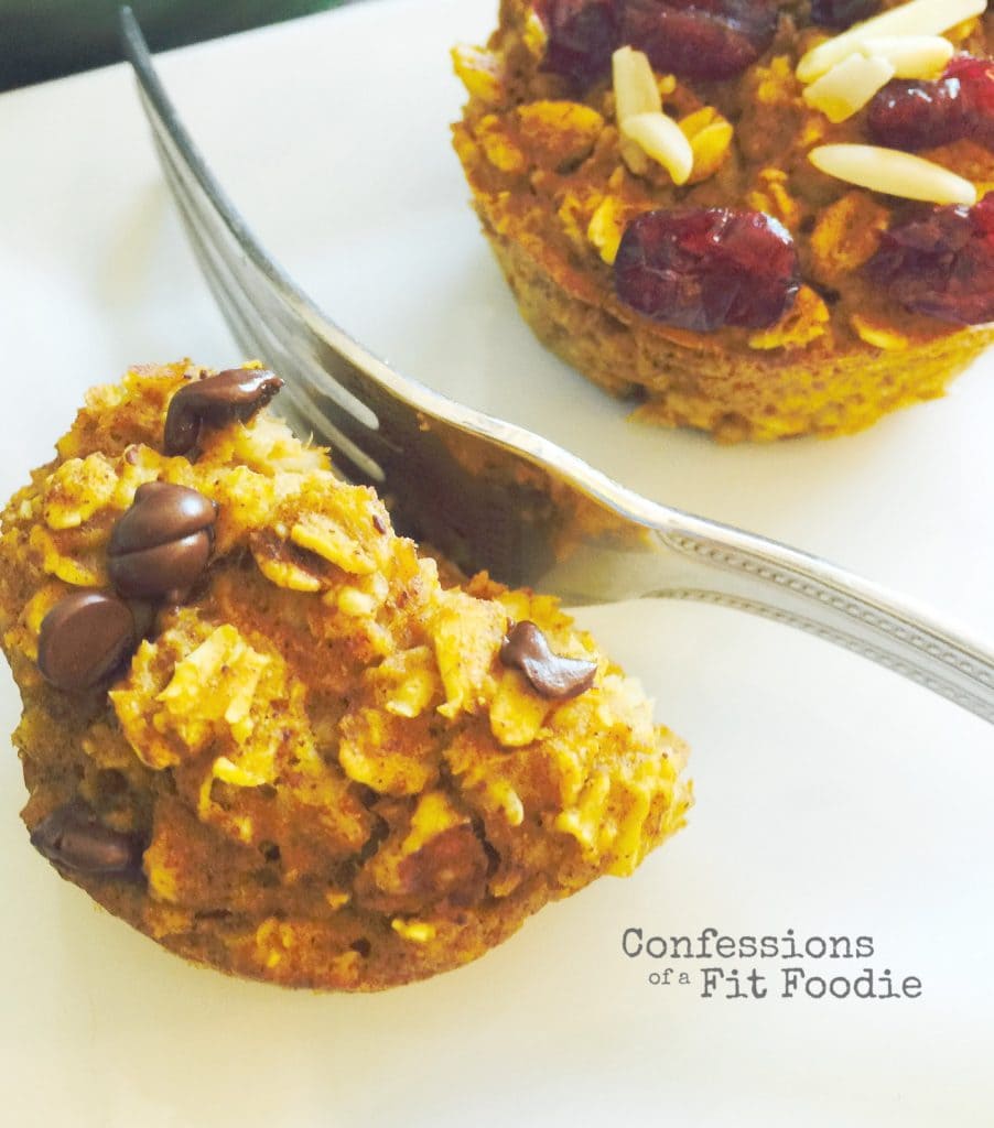 Pumpkin Oatmeal Muffins